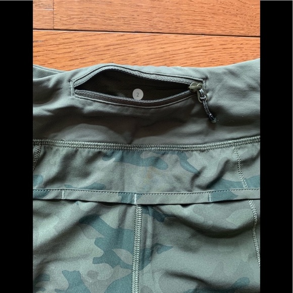 🔥Lululemon Speed Shorts-Savasana Camo Green🔥 - Picture 9 of 11